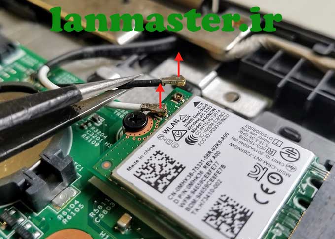 آموزش باز کردن قطعات لپتاپ Dell سری Inspiron 13 7000 مدل 7353 و 7359 باز کردن قطعات لپتاپ Dell