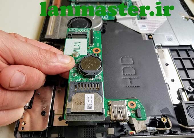 آموزش باز کردن قطعات لپتاپ Dell سری Inspiron 13 7000 مدل 7353 و 7359 باز کردن قطعات لپتاپ Dell