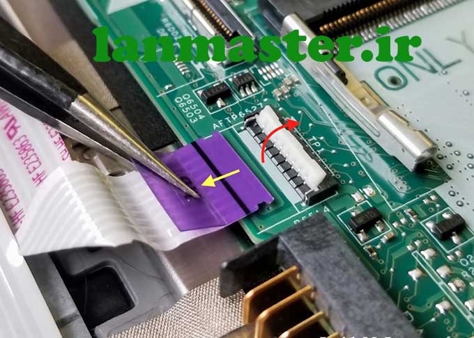 آموزش باز کردن قطعات لپتاپ Dell سری Inspiron 13 7000 مدل 7353 و 7359 باز کردن قطعات لپتاپ Dell