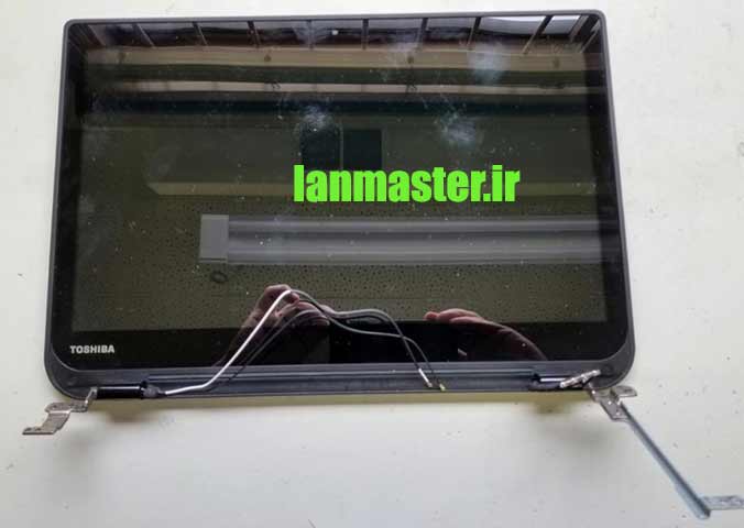 آموزش تعویض قطعات لپتاپ توشیبا صفحه نمایش لپتاپ توشیبا