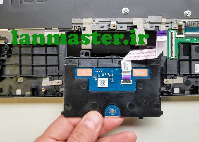 آموزش باز کردن قطعات لپتاپ Dell سری Inspiron 13 7000 مدل 7353 و 7359 باز کردن قطعات لپتاپ Dell