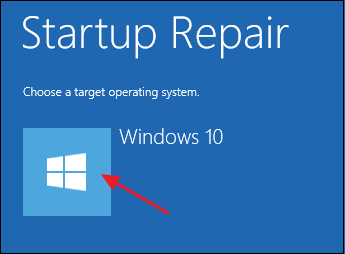 تعمیر ویندوز Startup Repair